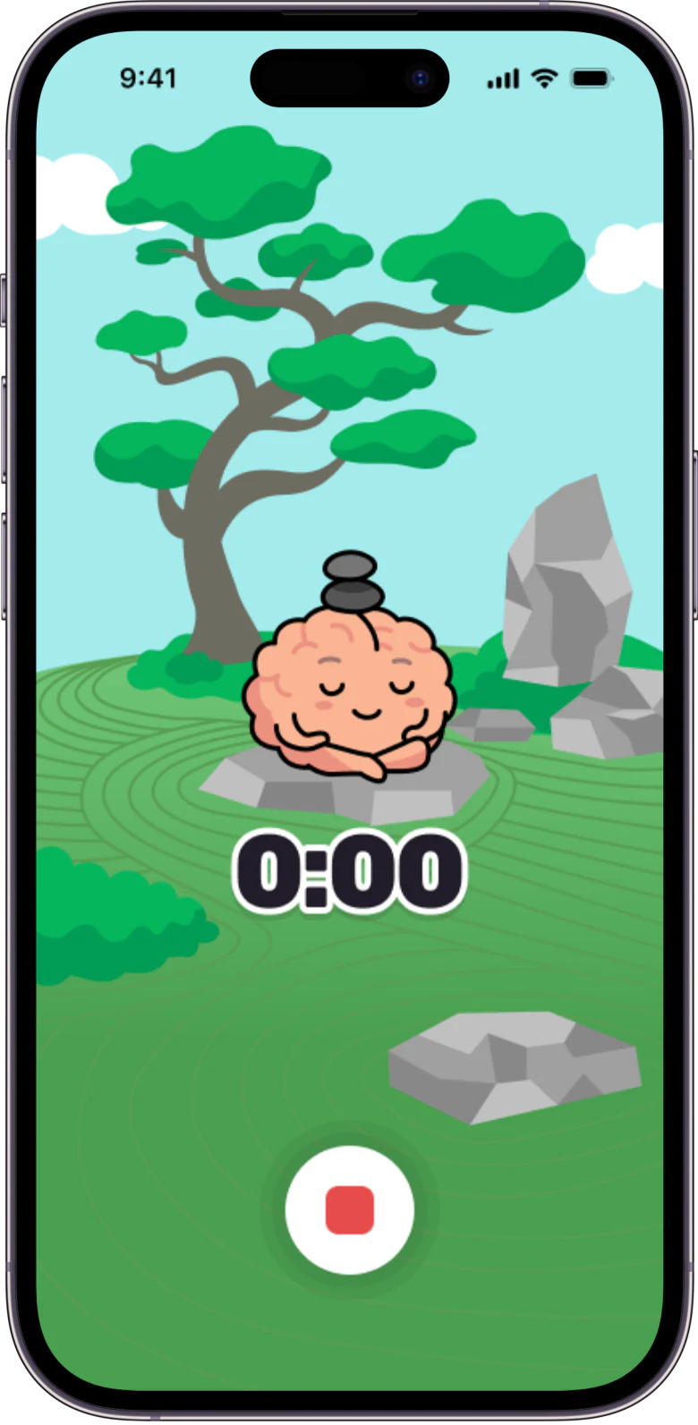 Brainrot focus mode screen